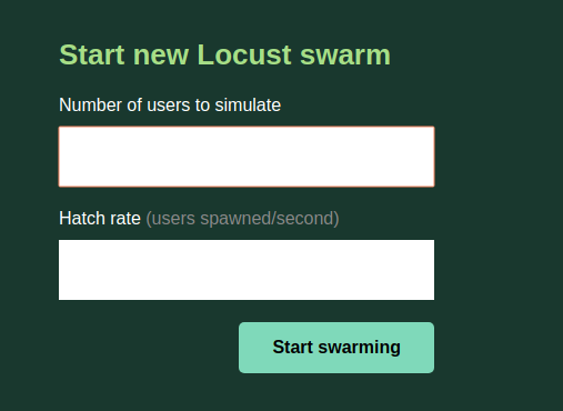 Locust选择用户数